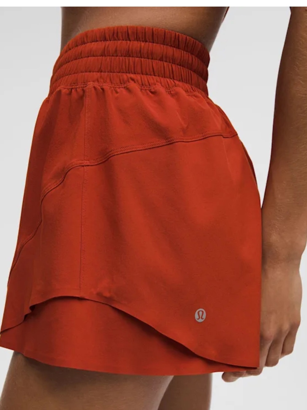 Lululemon Shake It Out High-Rise Running
Short 2.5 Burnt Orange S Lulu